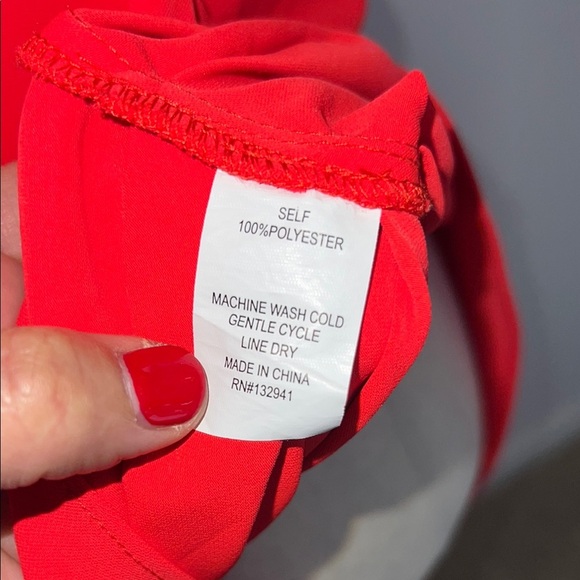 Amanda‎ Uprichard Elegant red Sleeveless Dress - Picture 6 of 11